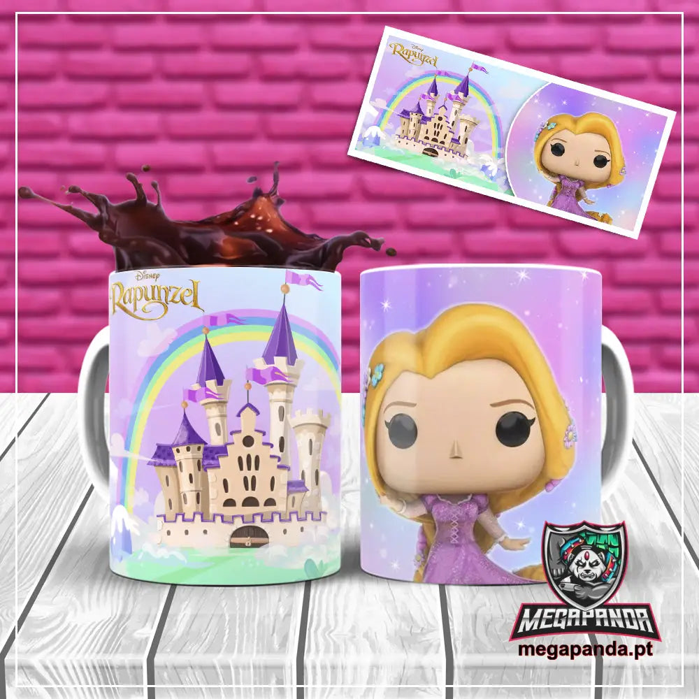 Caneca Rapunzel