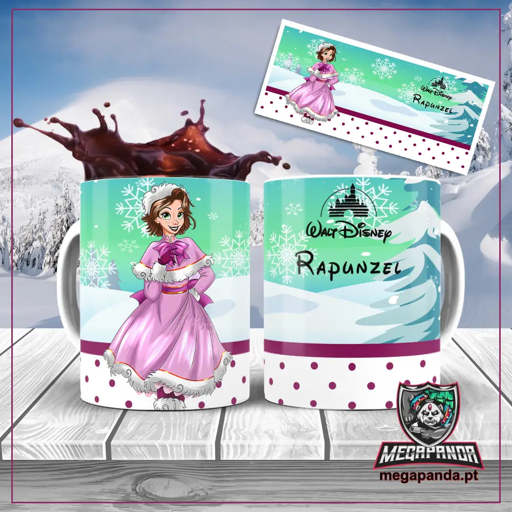 Caneca Rapunzel - Princesa de Inverno