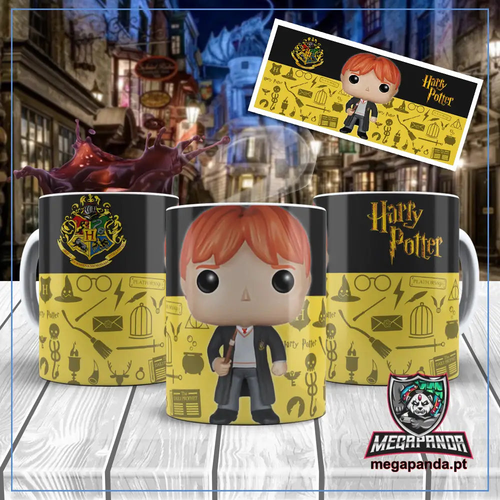 Caneca Ronald Weasley Funko