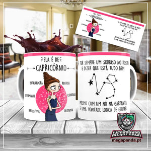 Caneca Signo - Ela é de Signo
