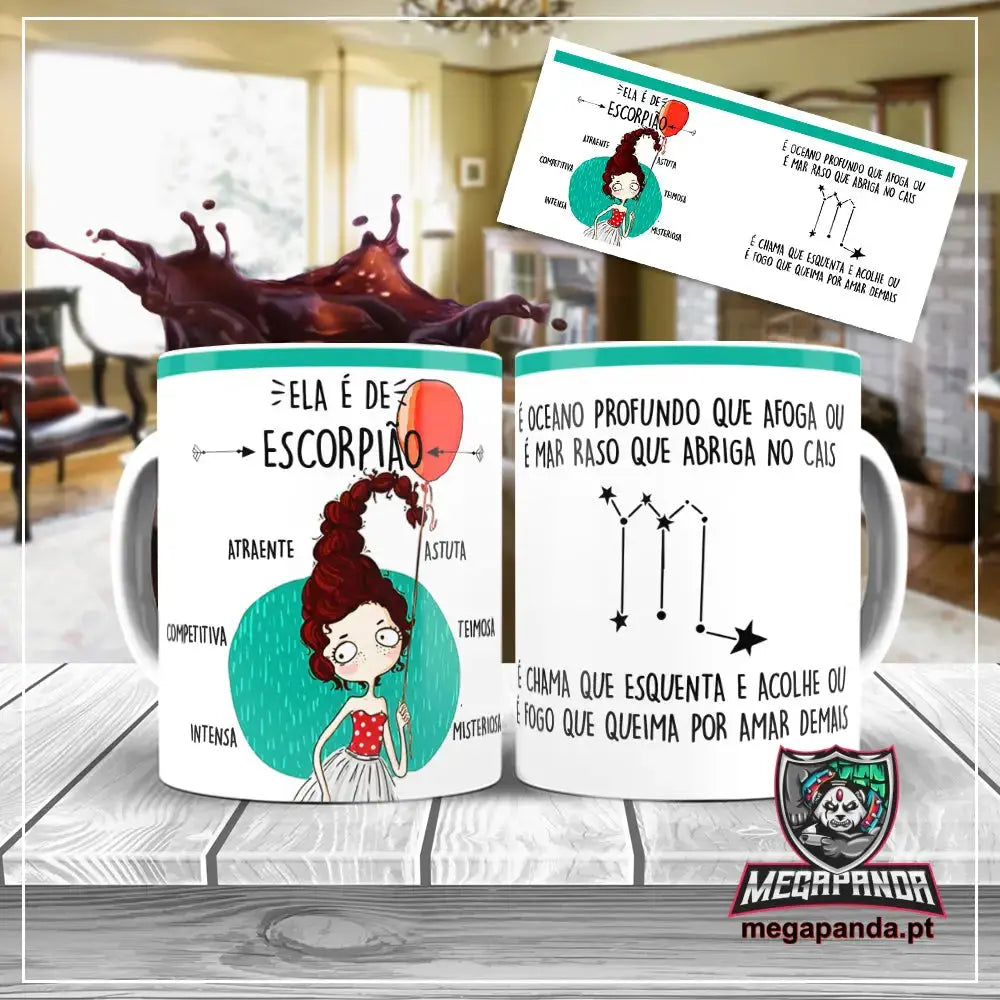 Caneca Signo - Ela é de Signo