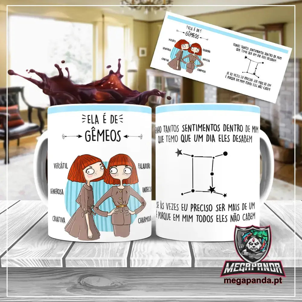 Caneca Signo - Ela é de Signo