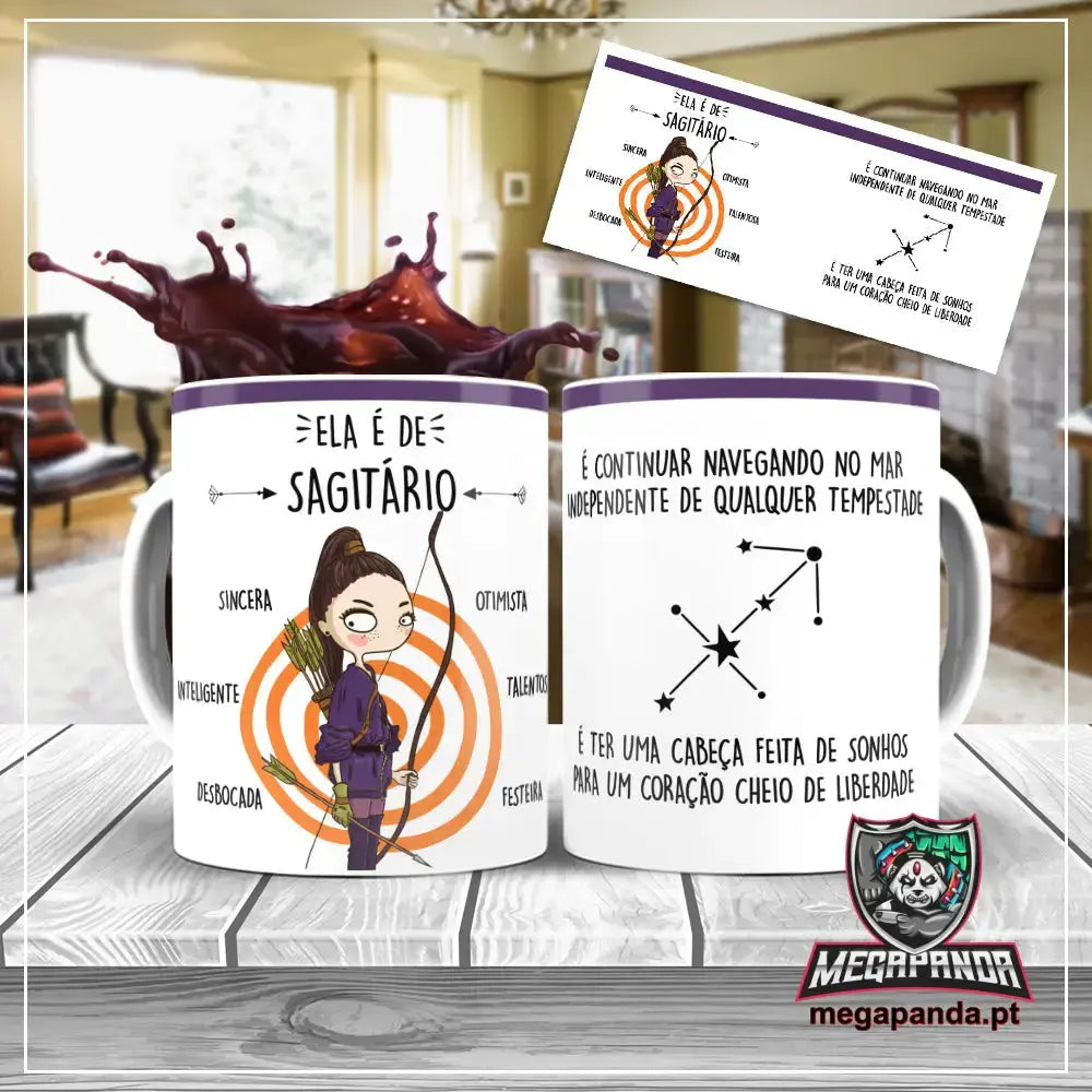 Caneca Signo - Ela é de Signo