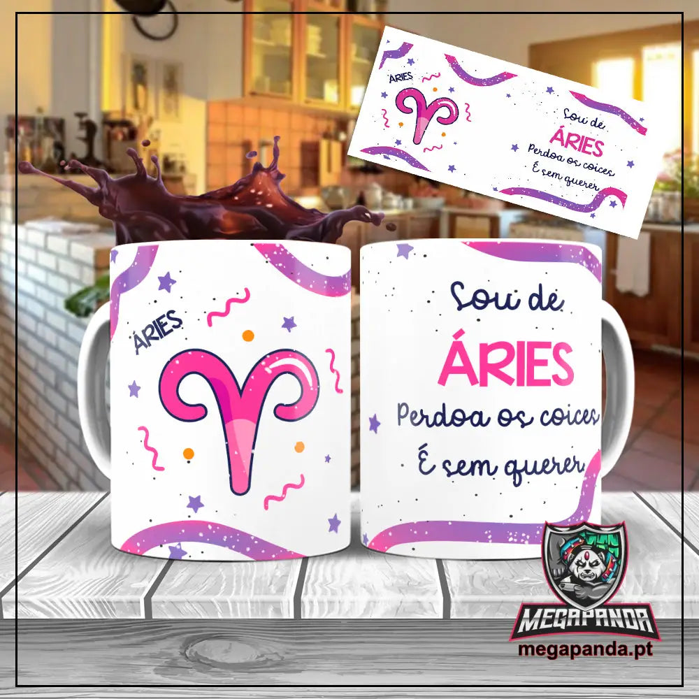 Caneca Signo Sou De Aries Brindes