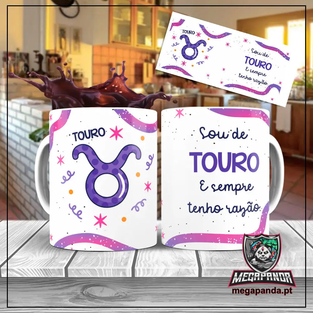 Caneca Signo Sou De Touro Brindes