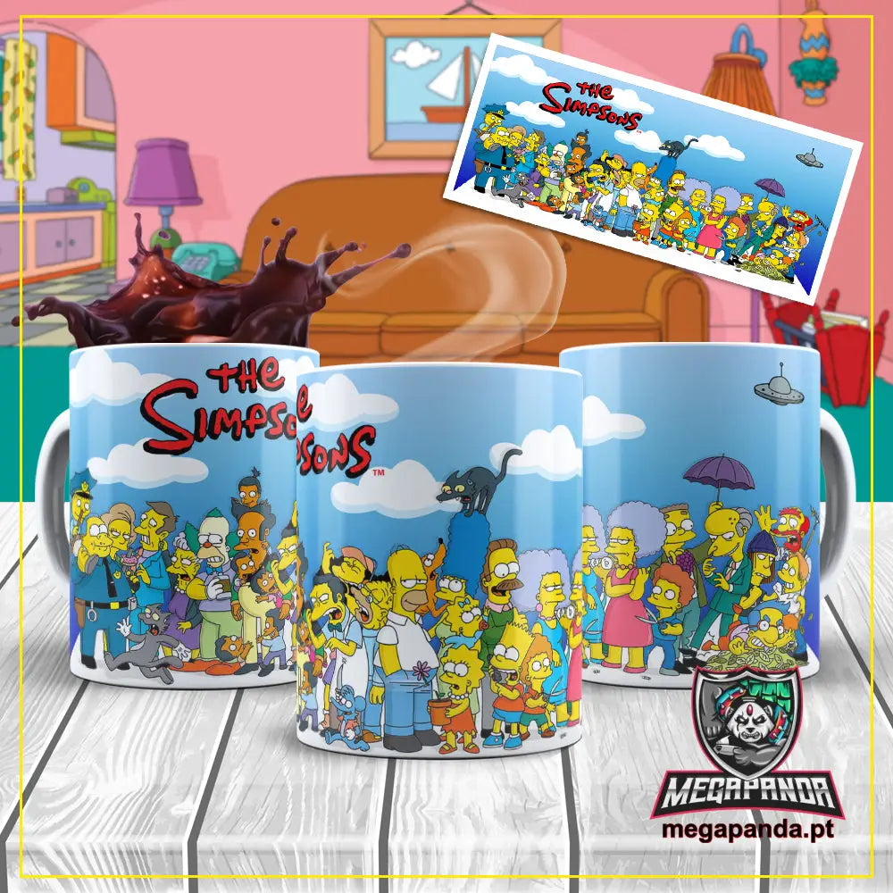 Caneca Simpson 10 Brindes