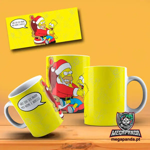 Taza Simpson Navidad 1