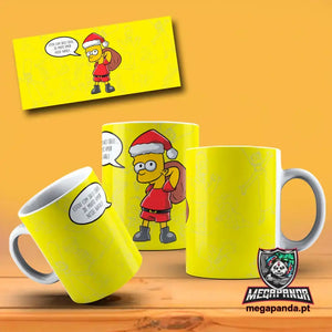 Taza Simpson Navidad 10