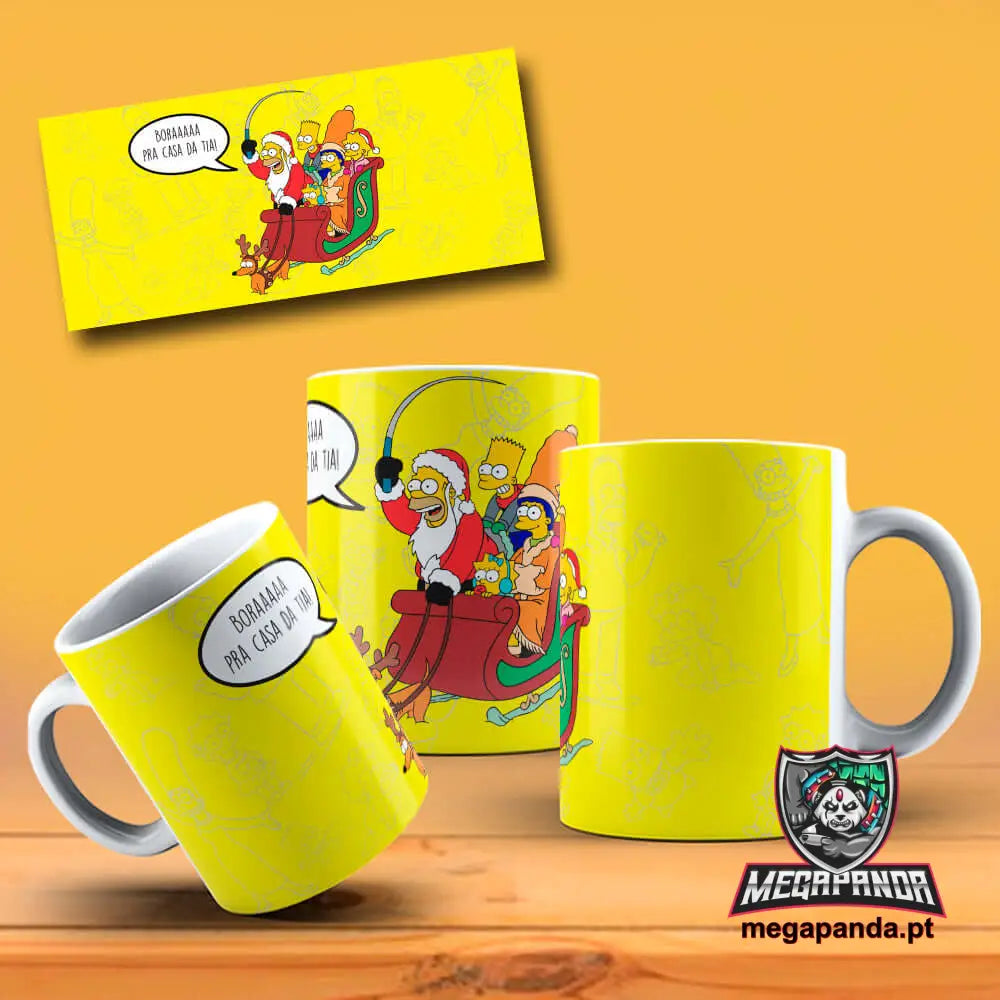 Caneca  Simpson Natal 9