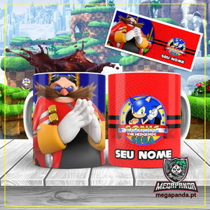 Caneca Sonic e Amigos