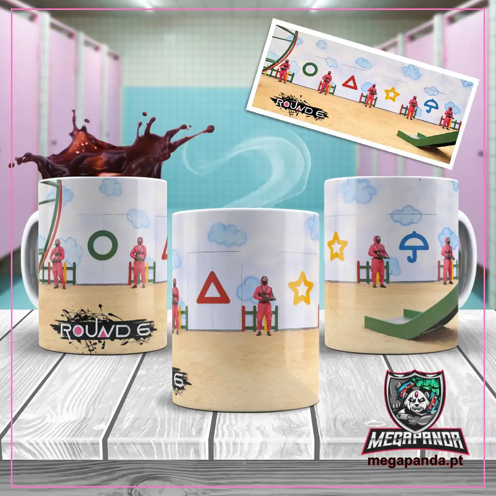 Caneca Squid Game Cookie