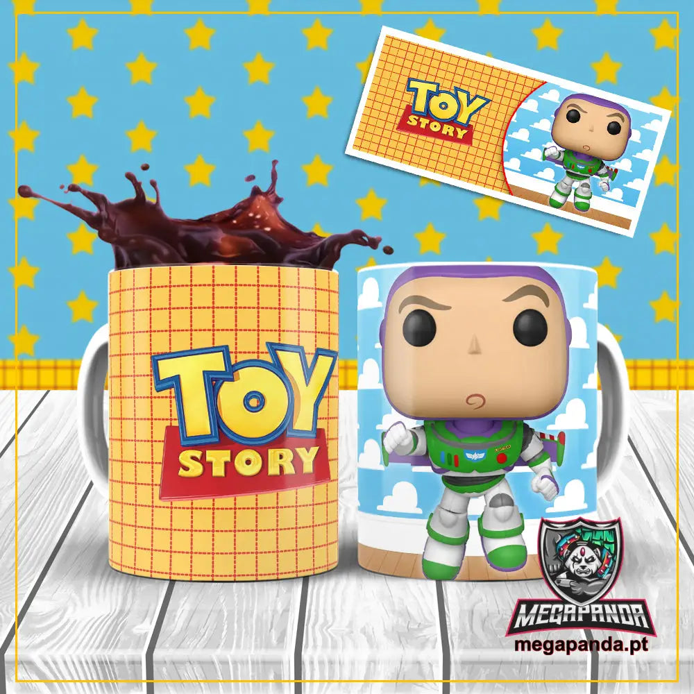 Caneca Toys Story Buzz Brindes