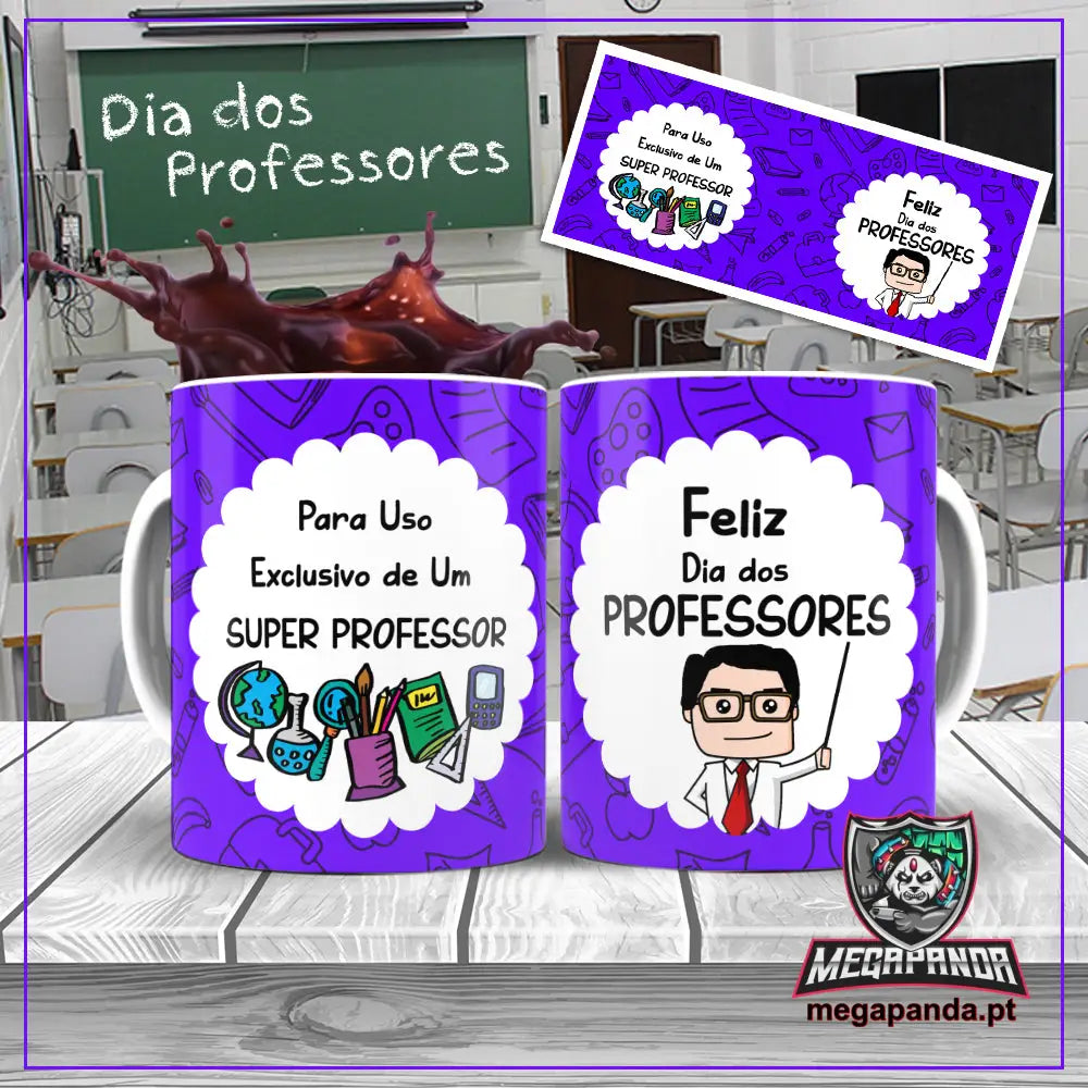 Caneca Uso Exclusivo Super Professor Brindes