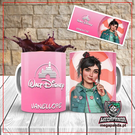 Caneca Vanellope - Princesa De Moderna Brindes