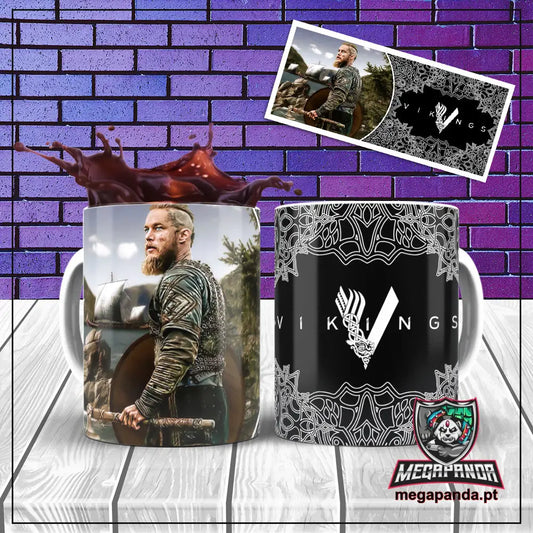 Caneca Viking Ragnar Brindes