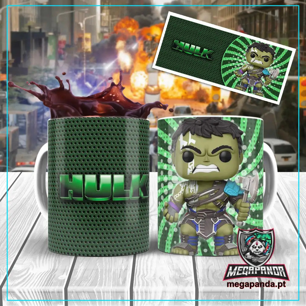 Caneca Vingadores Funko Hulk