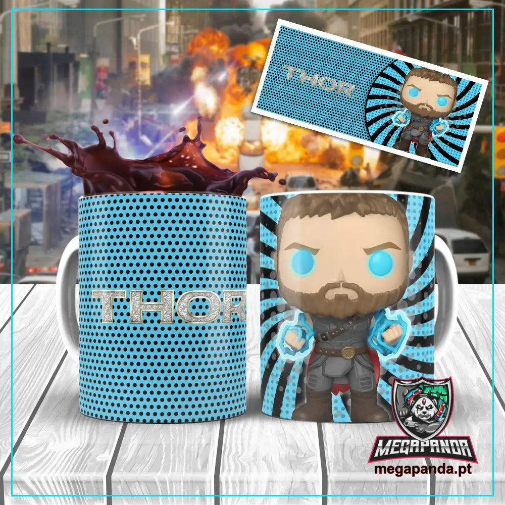 Caneca Vingadores Funko Thor