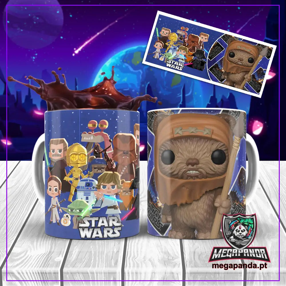 Taza Funko Wicket W. Warrick