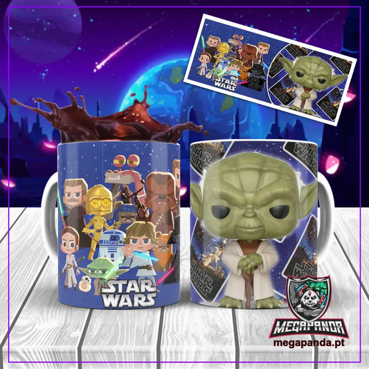 Caneca Yoda Funko Brindes