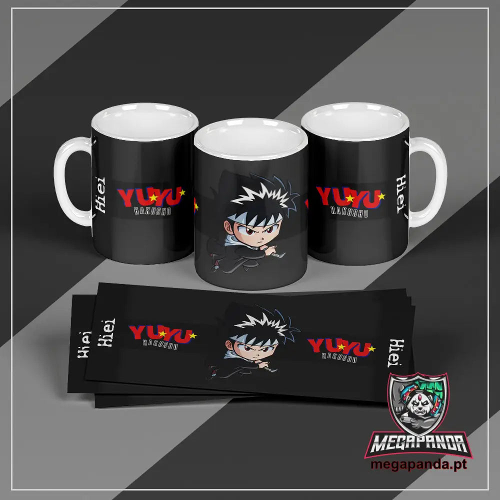 Caneca Yuyu Hakusho Hiei Brindes