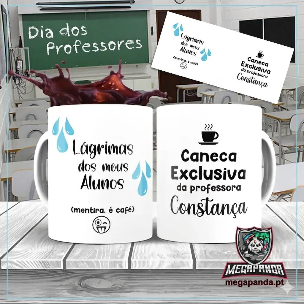 Caneca Lágrimas dos meus Alunos
