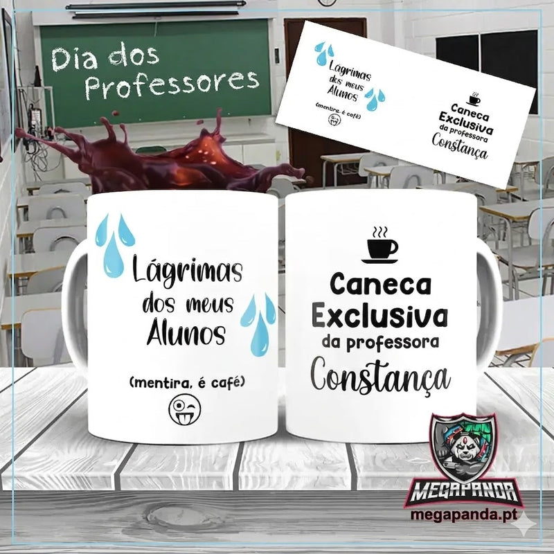 Caneca Lágrimas dos meus Alunos