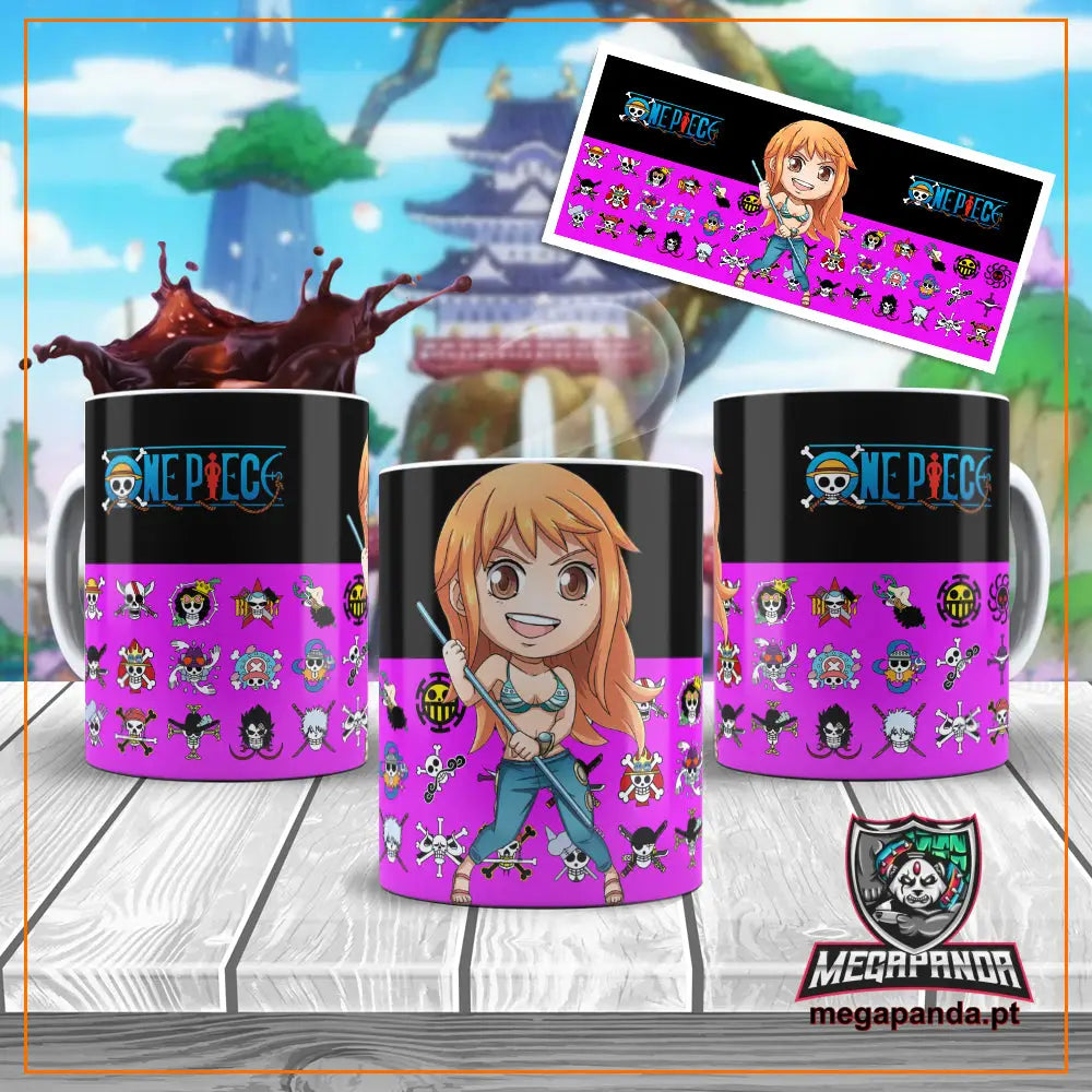 Canecas One Piece Nami Brindes