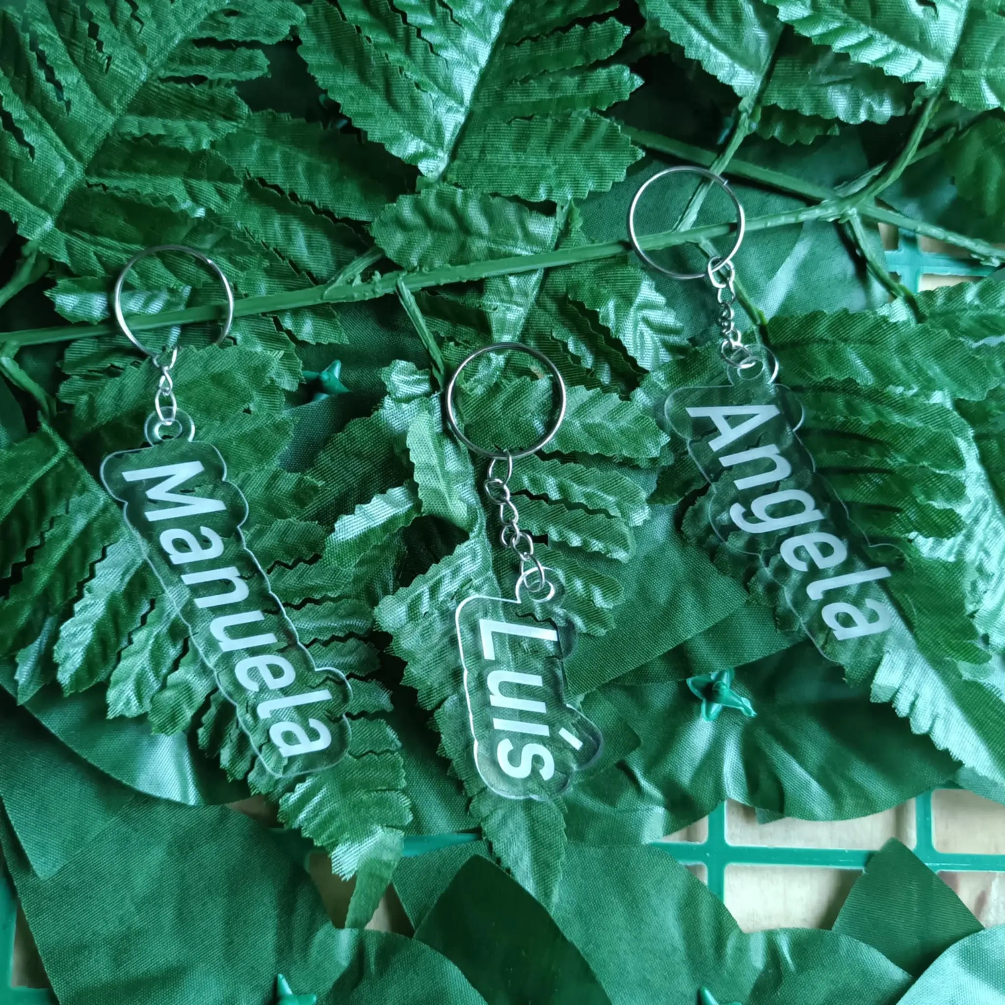 Porta-Chaves Personalizado em Acrílico com Nome