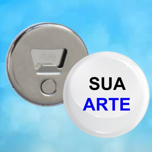 Abre Caricas Personalizável com Íman 58 mm