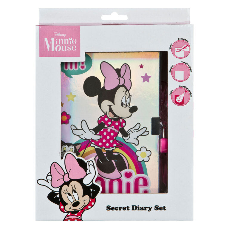 Diario de Minnie Mouse con bolígrafo mágico.