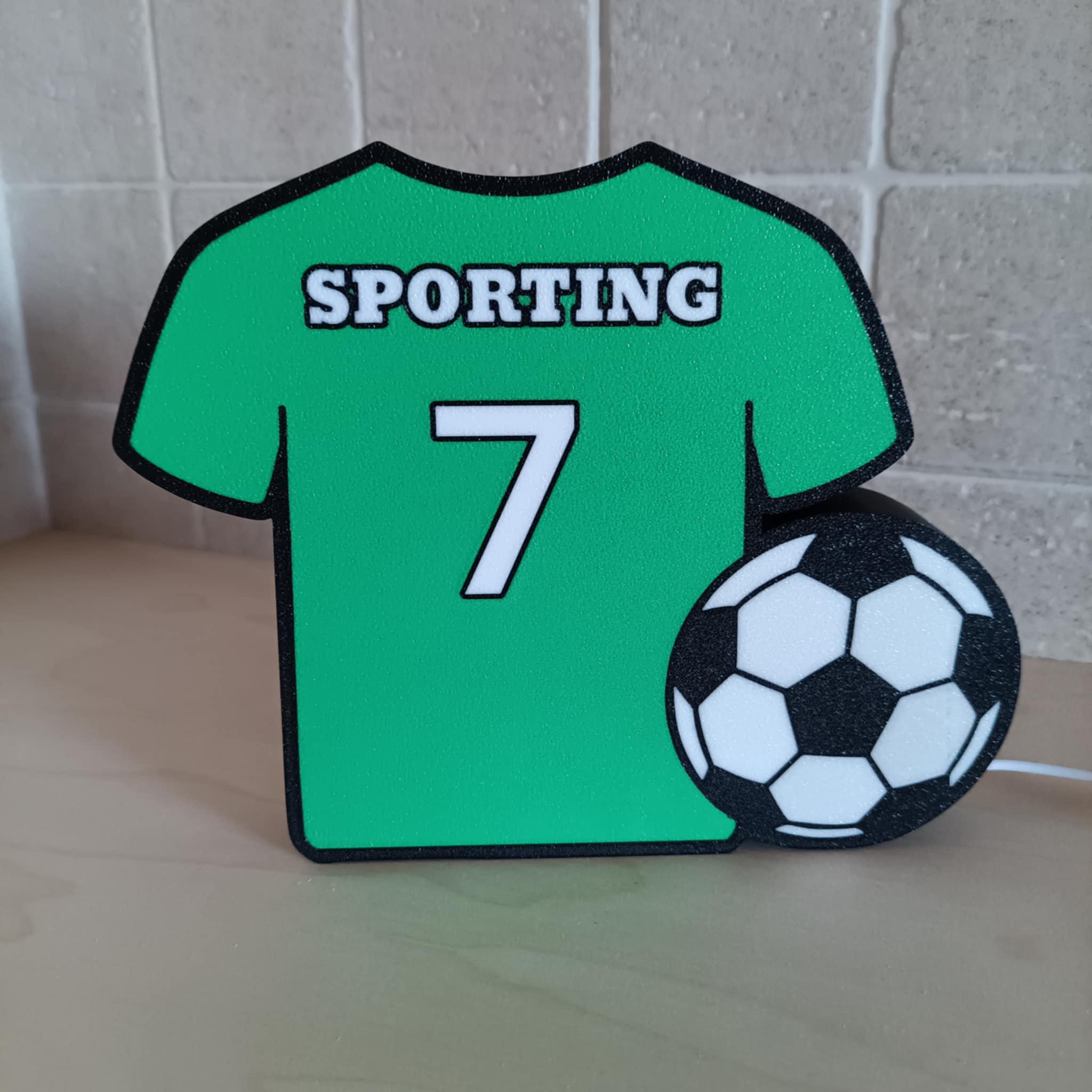 Luminária Clubes (Benfica,Porto e Sporting)