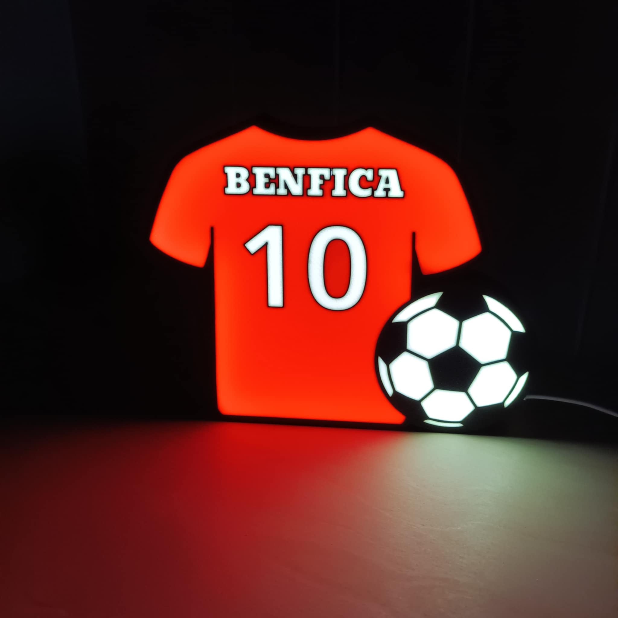 Luminária Clubes (Benfica,Porto e Sporting)