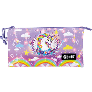 Estuche triple Ghuts Uniraimbow