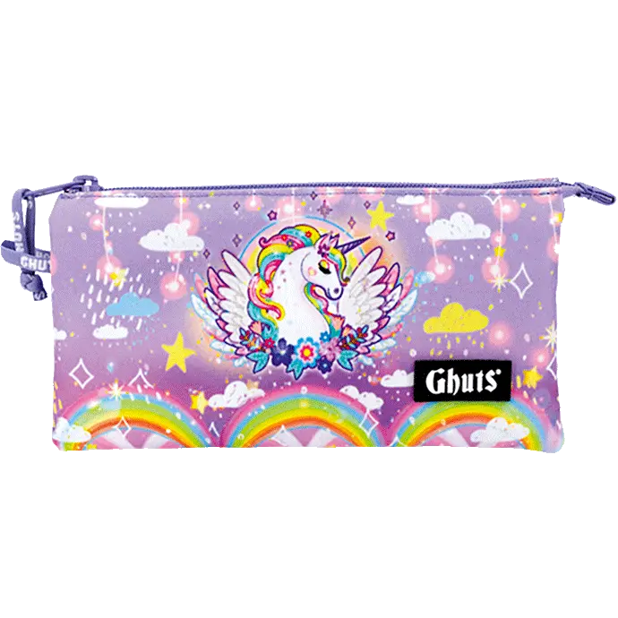 Estojo Triplo Ghuts  Unirainbow