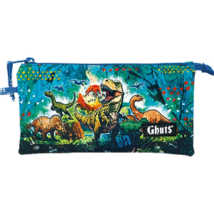 Estuche triple Ghuts Dinowild