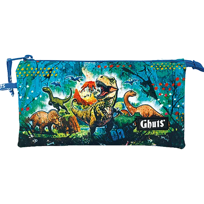 Estojo Triplo Ghuts Dinowild