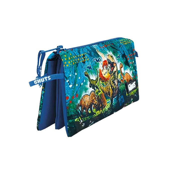 Estuche triple Ghuts Dinowild