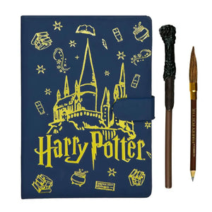 Juego de cuaderno y bolígrafo rosa Besties