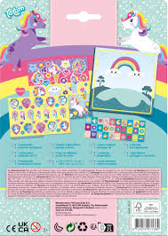 Sticker (Autocolantes) Set Unicorn