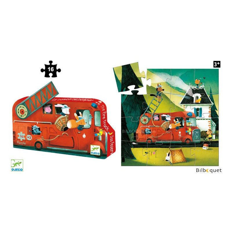 Puzzle Carro de Bombeiros