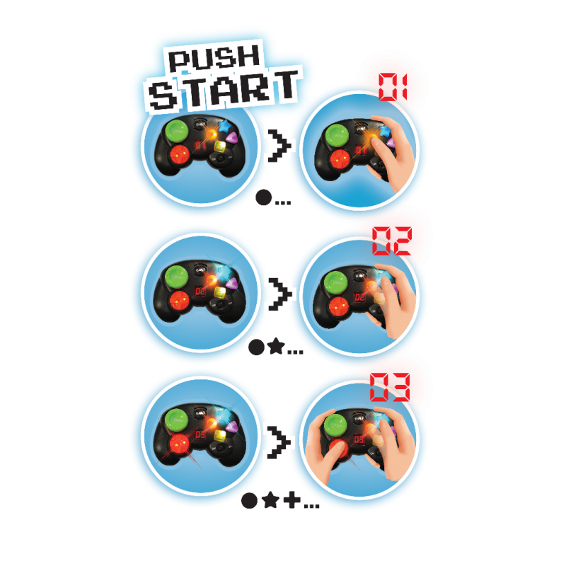 Memory Gamepad manette
