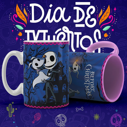 Caneca Dia de los Muertos