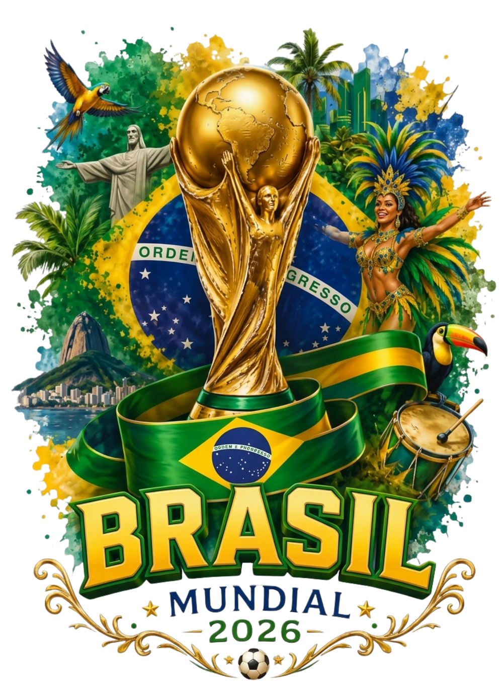T-shirts Unisexo do Mundial 2026