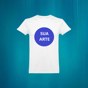 Tshirt Branca Personalizável Frente