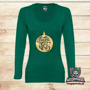 T-shirt comprida Mulher Natal Paz