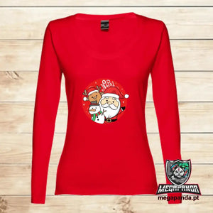 Camiseta manga larga Trio Navidad