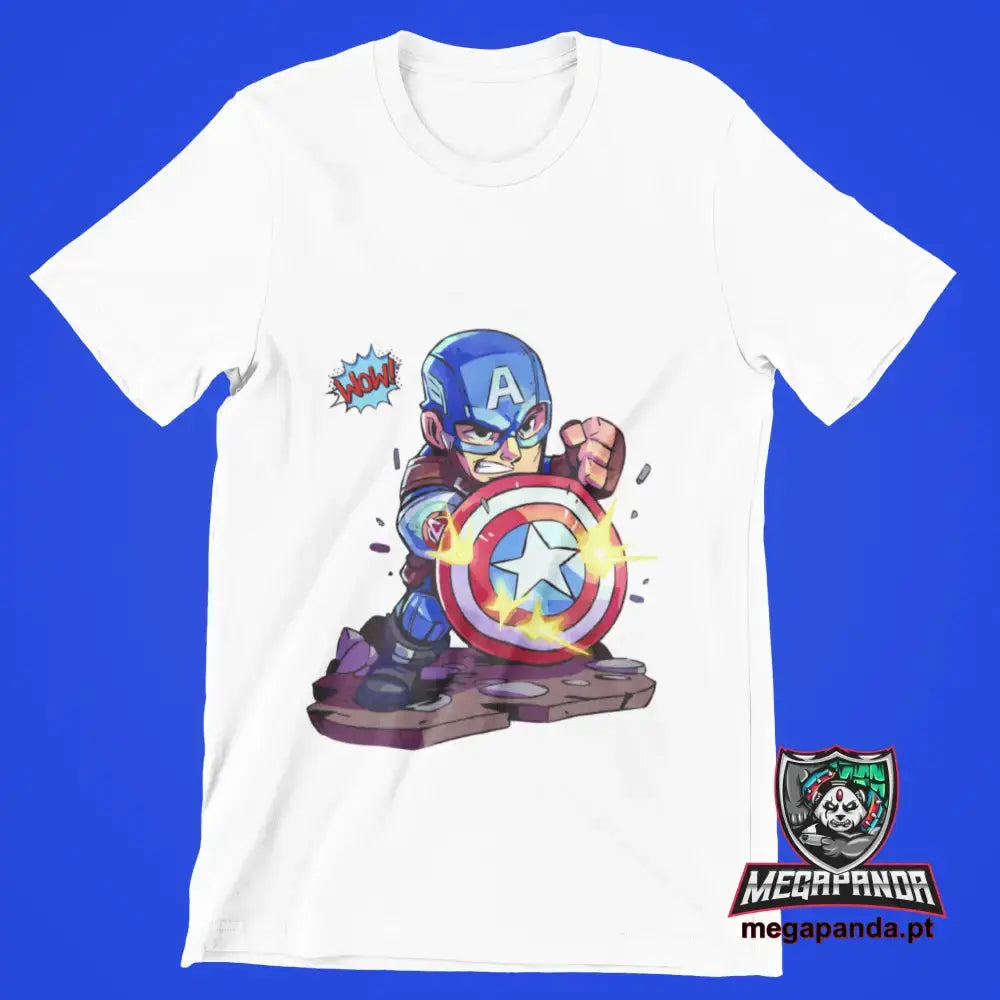 Tshirt Cartoon Capitão América