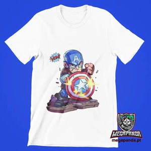 Tshirt Cartoon Capitão América