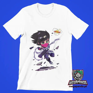 Camiseta De Seda De Dibujos Animados