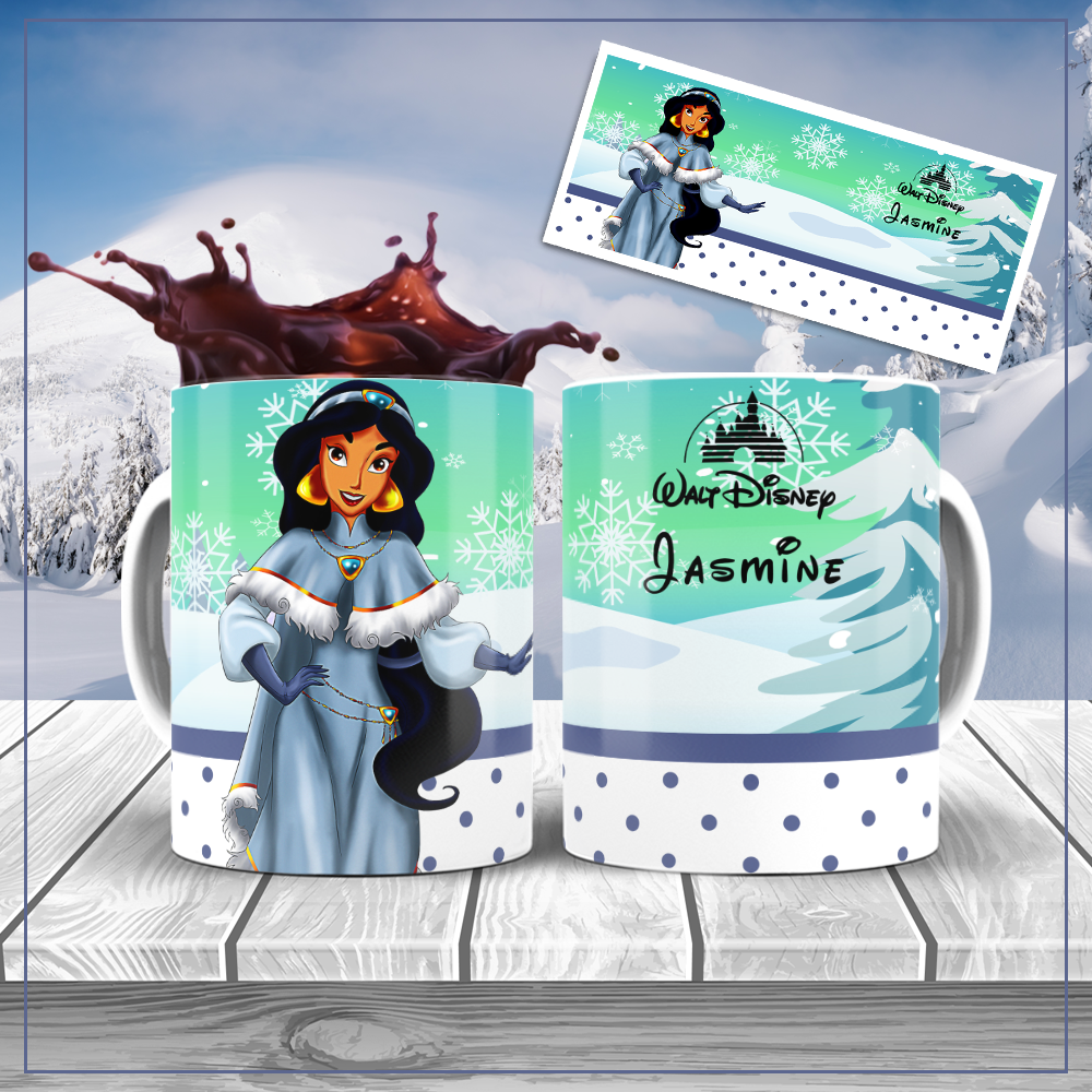 Caneca Jasmine - Princesa de Inverno